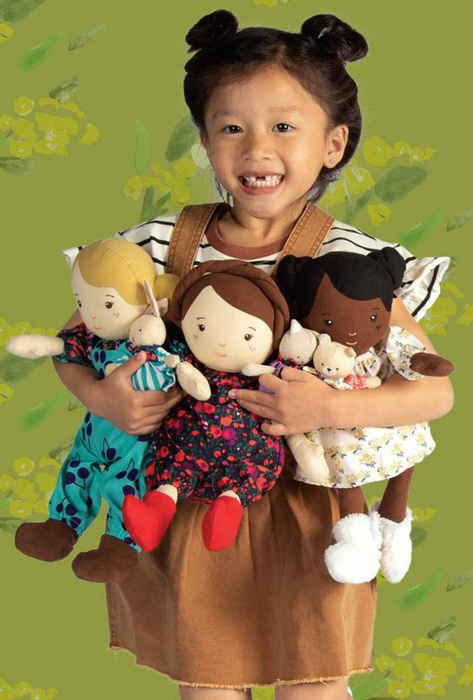 Lalka Harper i jej mały miś Playdate Friends 158640-Manhattan Toy, pluszaki dla dzieci