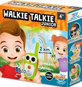 Nauka i zabawa dla dzieci Walkie-Talkie Junior zasięg 2 km TW03 Buki
