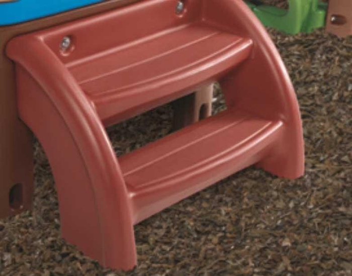 Plac zabaw ze zjeżdżalnią Step2 8012 Most z tunelem i drabinką do aktywnej zabawy