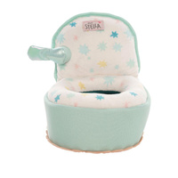 Miękki nocnik dla lalek z dźwiękiem i książeczką Love Stella Manhattan Toy 167420