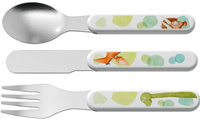 Zestaw sztućców Dinozaur HB305136-Haba, akcesoria do karmienia