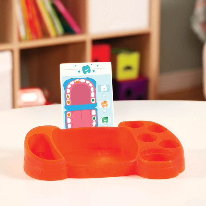 Edukacyjny zestaw do nauki mycia zębów i zabawy w dentystę 15 el Hipodonta Battat BT1803Z