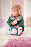 Dźwiękowa kostka aktywizująca wielofunkcyjna miękka Wilk Louis 83464 Lilliputiens