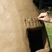 Domek dla dzieci Chatka do ogrodu z gałązek wierzby Willow Hut Erzi 52011