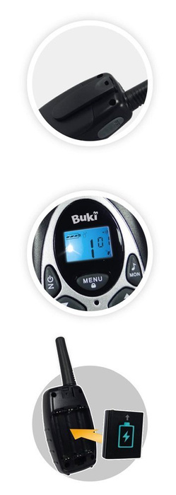 Nauka i zabawa dla dzieci Walkie-Talkie z akumulatorem - zasięg 4 km TW02 Buki