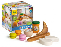 Francuski posiłek zestaw do zabawy w gotowanie 10 elementów Erzi 28146