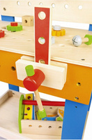 Drewniany warsztat z narzędziami dla dzieci, Czas na naprawę, zabawki dla chłopców