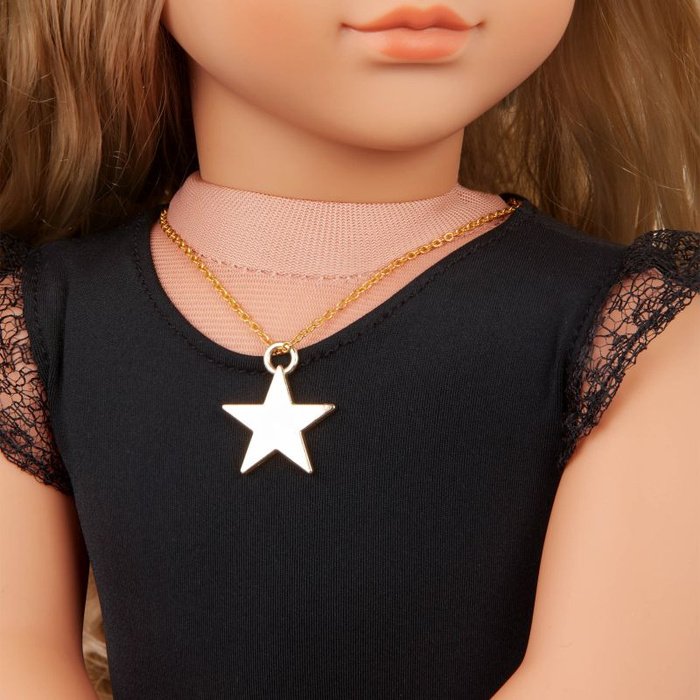 Lalka Stella 46cm z dodatkowymi ubrankami i akcesoriami Elegancki zestaw prezentowy Our Generation BD31357Z