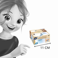 Sekretne karteczki z magicznym długopisem NB002-Buki, zestaw papierniczy dla dzieci