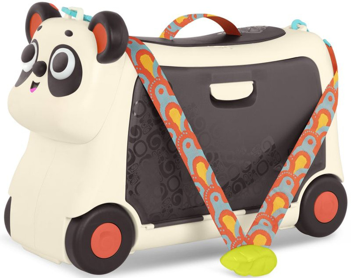Jeździk walizka Gogo Ride-On Panda B.Toys LB1862 mały podróżnik