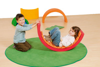 Zestaw tkaninowych materacy motorycznych w kolorach tęczy zestaw uzupełniający do Tęczowego tunelu 220028 Pilch