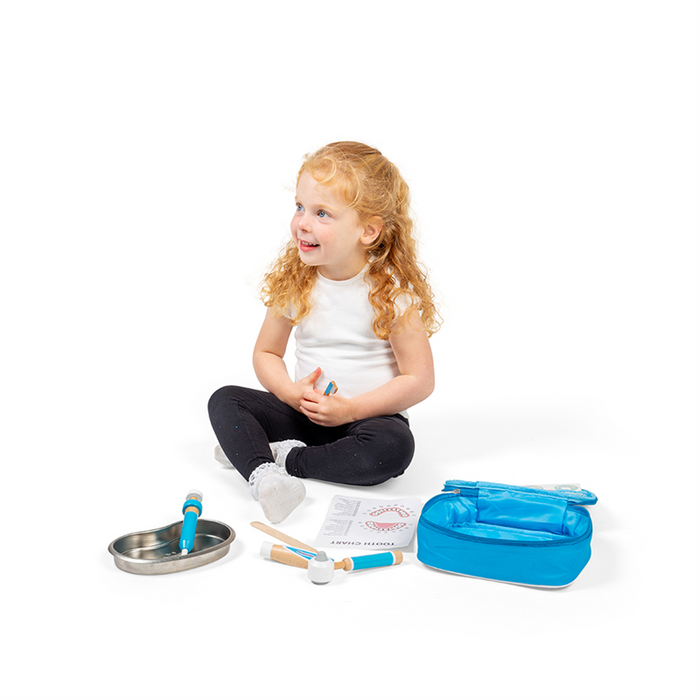 Zestaw małego dentysty stomatologa 12 częściowy Bigjigs Toys