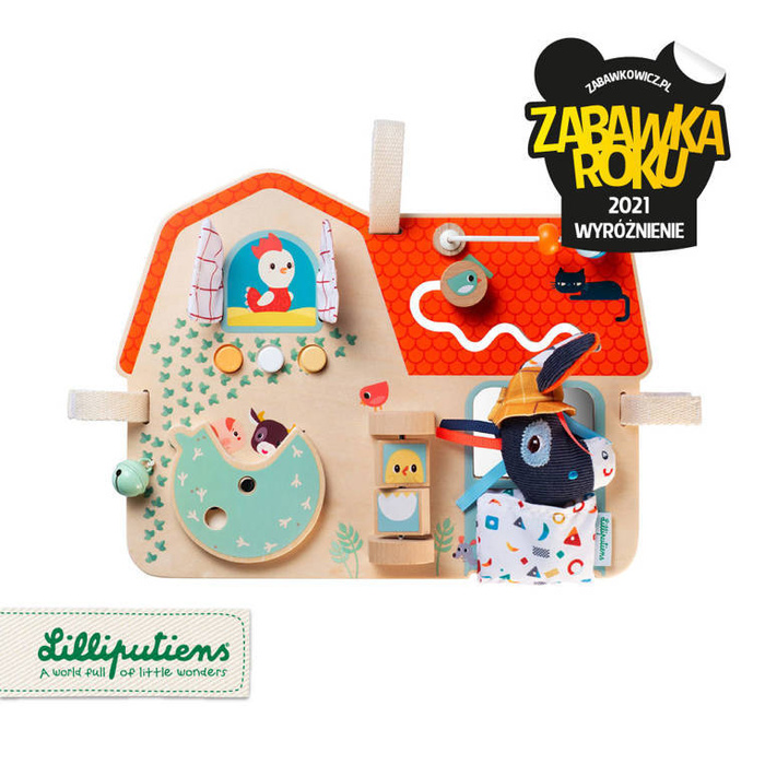 Tablica manipulacyjna z drewna Farma 83179-Lilliputiens