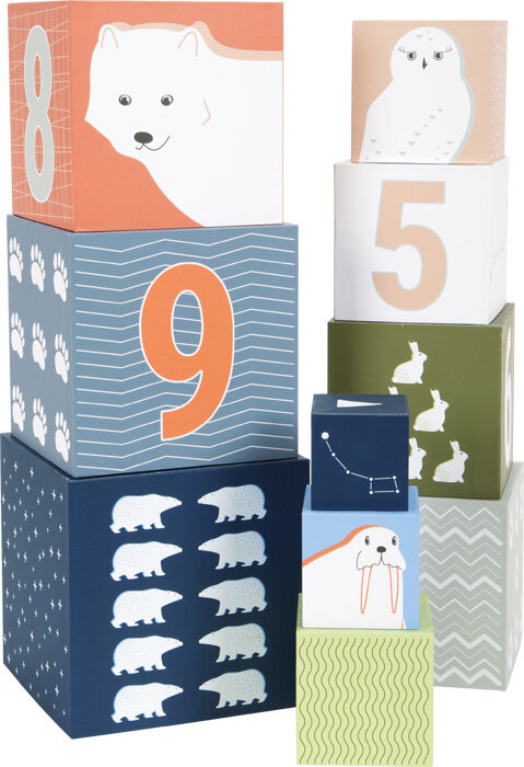 Kostki do układania wieża Arktyka Small Foot 12441