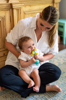 Gumlii Gryzak z grzechotką Mobi GUM1