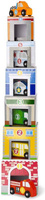 Piramida z garaży dla autek 13576-Melissa & Doug, układanki dla dzieci