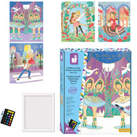 Zestaw kreatywny Złote kontury Tancerki Janod J07964