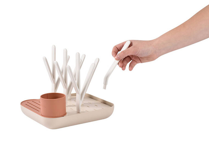 Modułowa suszarka do naczyń butelek i akcesoriów do karmienia Terracotta Clay Beaba 911732