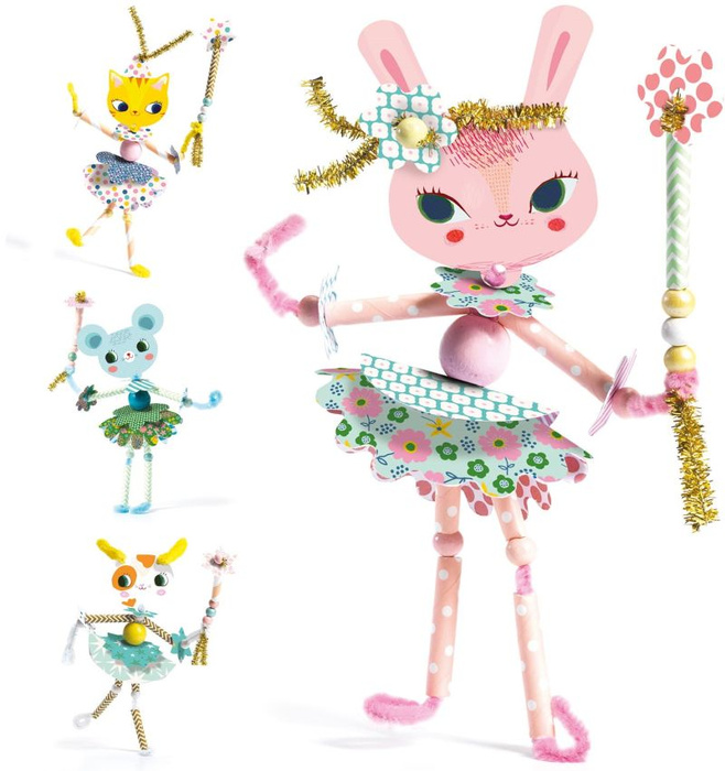 Zestaw artystyczny Wróżki Djeco DJ08976 Zrób to sam