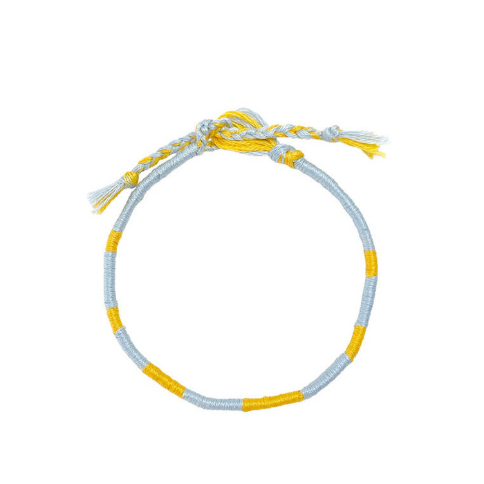 Zestaw kreatywny do tworzenia biżuterii Tęczowe bransoletki 30 szt. J09134 Janod