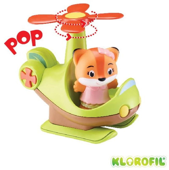 Helikopter kwiatek Klorofil 700206F figurka zwierzątka