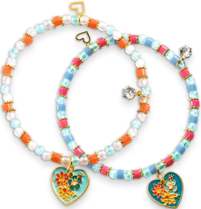 Zestaw do tworzenia bransoletek przyjaźni Bukiet Djeco DJ00010