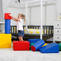 Klocki piankowe IGLU Soft Play Zamek kolorowy SET_03_01 domowy plac zabaw