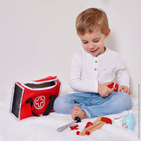 Zestaw dla dzieci zostanę lekarzem 10 el J06513-Janod, zabawki mały lekarz