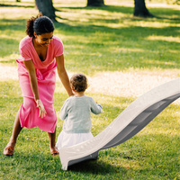 Drewniany Plac zabaw AXI A025.134.92 Wieża z huśtawką Drabinki wspinaczkowe Zjeżdżalnia do kreatywnej zabwy dla dzieci