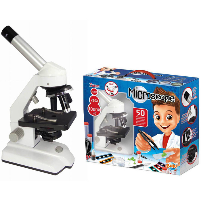 Nauka i zabawa dla dzieci Mikroskop 50 doświadczeń - MR600 Buki