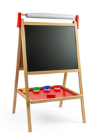 Tablica dwustronna dla dzieci Deluxe Bigjigs 37084 Drewniane zabawki dla dzieci