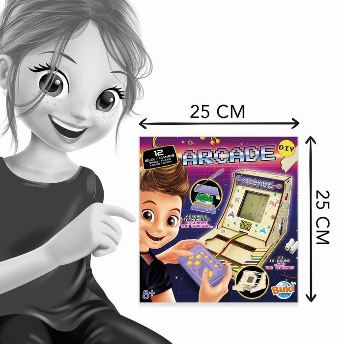 Zrób to sam - AUTOMAT DO GIER ZRĘCZNOŚCIOWYCH 2167-Buki, nauka i zabawa dla dzieci