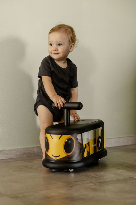 Jeździk czarny dla dzieci Pszczółka La Cosa Italtrike