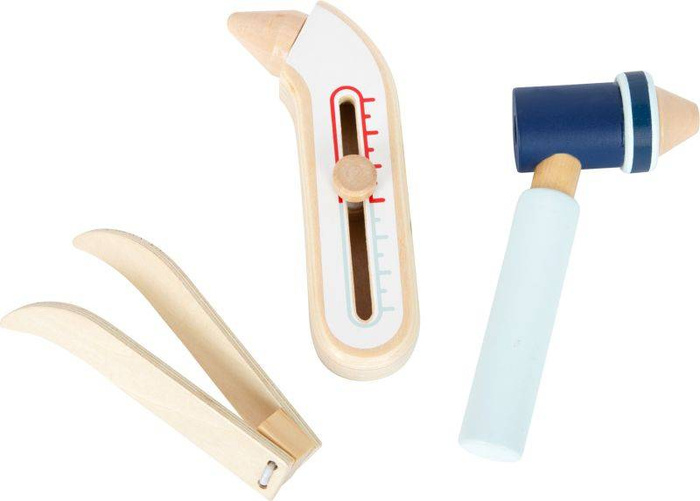 Zestaw lekarski w torbie ratownik medyczny 11917-Small Foot, mały lekarz