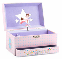 Tekturowa pozytywka w szkatułce Tancerka Djeco