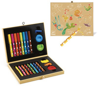 Zestaw dla maluchów- kredki, mazaki DJ09010-Djeco, wyprawka do szkoły