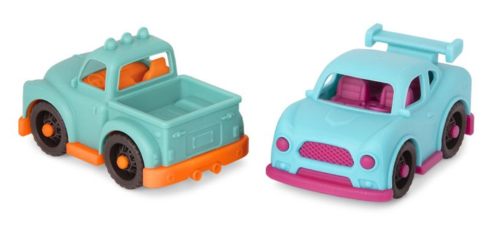 Zestaw 6 małych autek Happy Cruisers B.toys BX2265Z