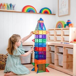 Klocki magnetyczne Rainbow Creative Pack 102 el. Connetix 00102-CR