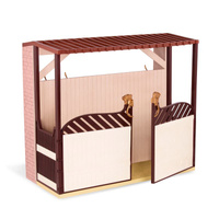 Chatka z króliczkiem i akcesoriami Bunny Hutch Playset Our Generation BD35413Z
