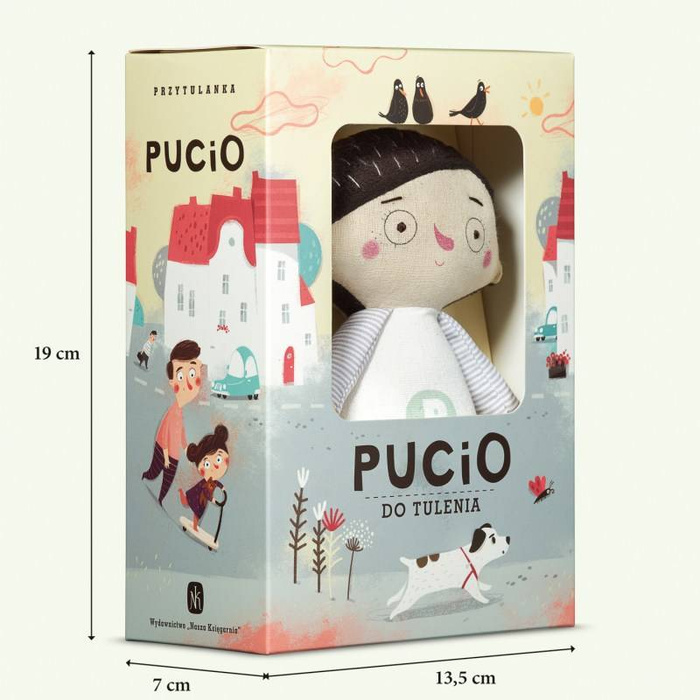 Pucio do tulenia Nasza Księgarnia, przytulanka dla dzieci
