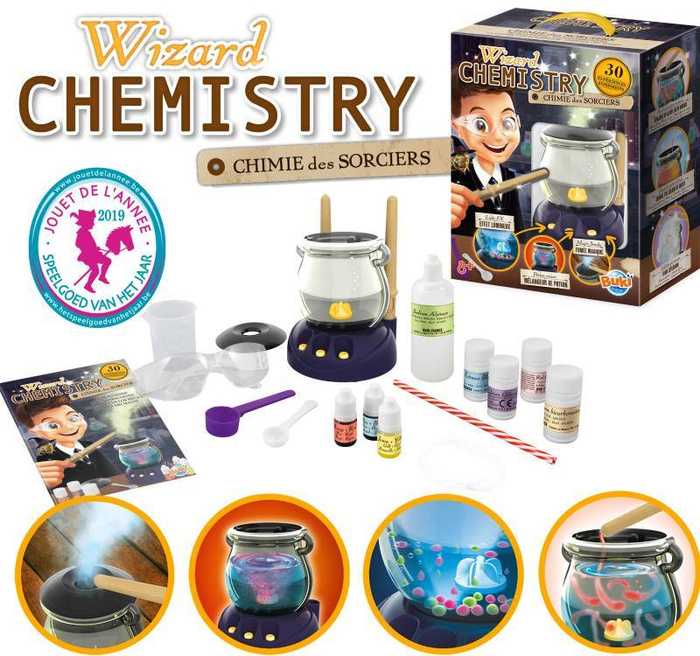 Eksperymenty dla dzieci Magiczna chemia - 30 eksperymentów 8366 Buki