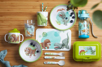 Talerzyk dla dzieci z melaminy Dinuś HB305144-Haba, naczynia i akcesoria