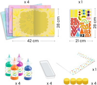 Zestaw artystyczny Odbitki Djeco DJ00080