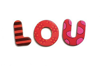 Alfabet 38 szt. - magnesy do tablic, DJ03100-Djeco, magnesy na lodówkę, ...