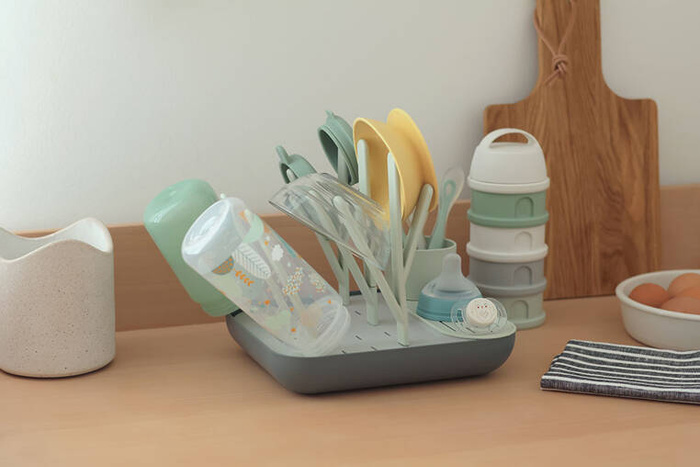 Modułowa suszarka do naczyń butelek i akcesoriów do karmienia Misty Mineral Beaba 911731