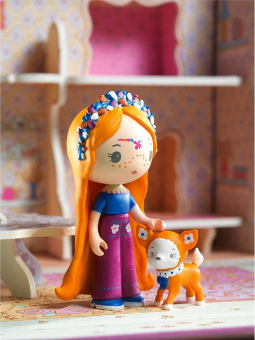 Domek walizka Bluchka & Indie DJ06952-Djeco, torebki dla dziewczynek