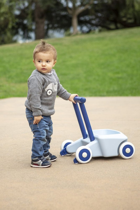 Chodzik dla dzieci niebieski pchacz Roberto Mini Eolo Italtrike