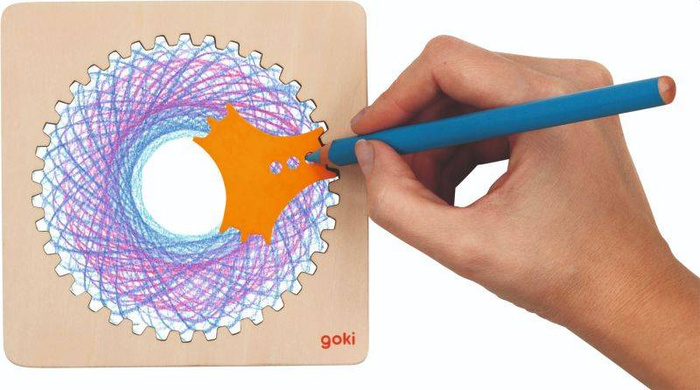 Zestaw kreatywny Spirograf 58440- Goki