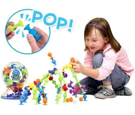 Zestaw Delux Klocki Squigz Przyssawki FA088-2 Fat Brain Toys, klocki dla dzieci