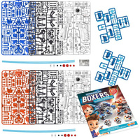 Hydrauliczni bokserzy Buki 7510 zabawki konstrukcyjne